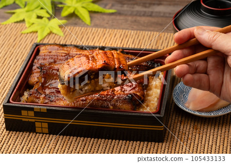 鰻魚筷子便當盒 鰻魚筷子便當盒 105433133