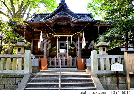 Zushi City Kameoka Hachiman Shrine Worship Hall 105436015