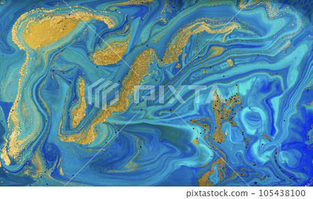 Blue Turquoise Pattern Artwork Imitation Blue Turquoise Pattern Artwork Imitation 105438100