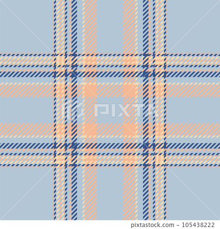 Plaid check pattern. Seamless fabric texture. Tartan textile print. Plaid check pattern. Seamless fabric texture. Tartan textile print. 105438222