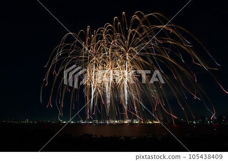 Kuwana Suido Fireworks Festival 105438409