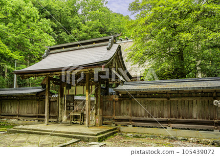 小濱若狹彥神社新門和正殿 福井縣小濱市 小濱若狹彥神社新門和正殿 福井縣小濱市 105439072