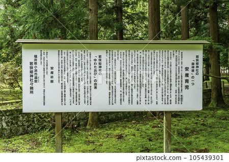 Obama Wakasahime Shrine Prayer for Safe Childbirth Obama City, Fukui Prefecture 105439301