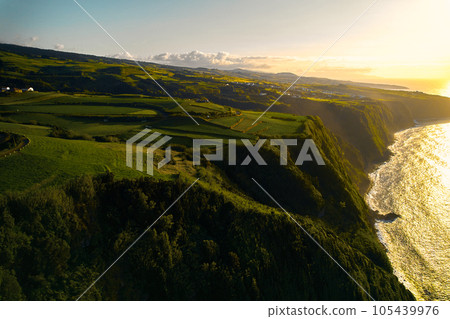 Picturesque nature of Azores Island. Portugal Picturesque nature of Azores Island. Portugal 105439976