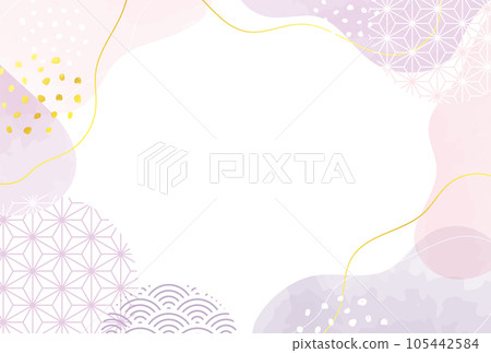 Respect for the Aged Day purple sum modern watercolor style frame Respect for the Aged Day purple sum modern watercolor style frame 105442584