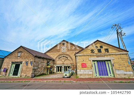 “舊澀澤倉庫”小樽市指定歷史建築第20號，北運河的象徵性建築和咖啡館 105442790