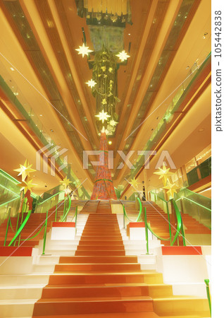 AI image Christmas tree and decorations AI image Christmas tree and decorations 105442838