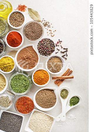 Herbs and spices 105443829