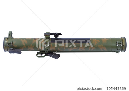 RPO-A Shmel man-portable, single-use, rocket-assisted thermobaric weapon. Rocket propelled grenade launcher. 105445869