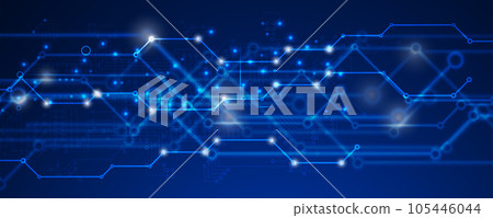 abstract structure circuit computer  technology business background 105446044