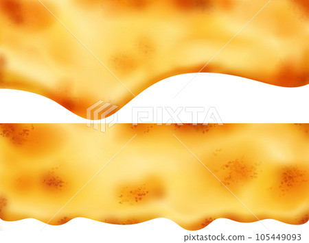 Illustration of cheese, grilled cheese (grilled, browned, melted, stretched, sizzle) 105449093