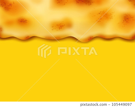 Illustration of cheese, grilled cheese (grilled, browned, melted, stretched, sizzle) 105449097