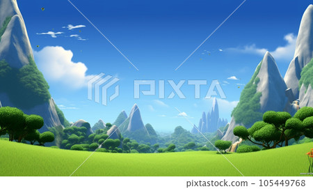 夢幻風景AI圖像 105449768