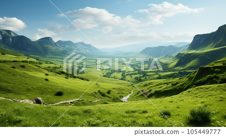 夢幻風景AI圖像 105449777