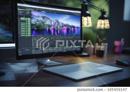 Video editing screen Video editing screen 105450147