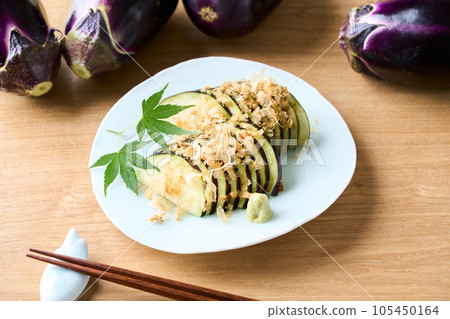 Eggplant sashimi from Wakayama Prefecture 105450164