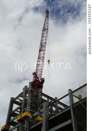 crane, construction, build 105450187