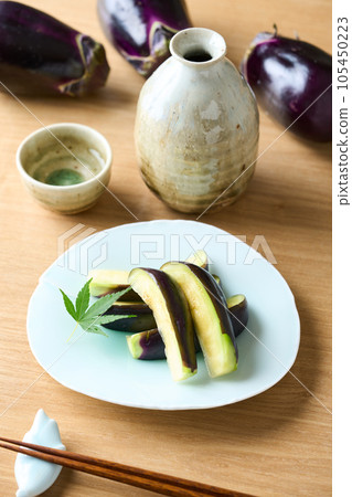 Lightly pickled eggplant from Wakayama 105450223