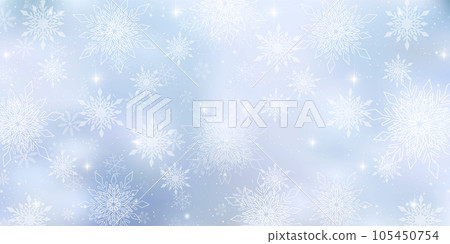雪聖誕冬季天空背景 雪聖誕冬季天空背景 105450754