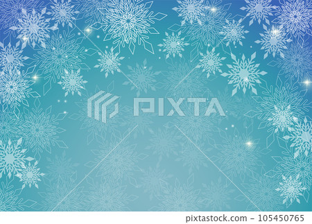 Snow Christmas winter sky background 105450765