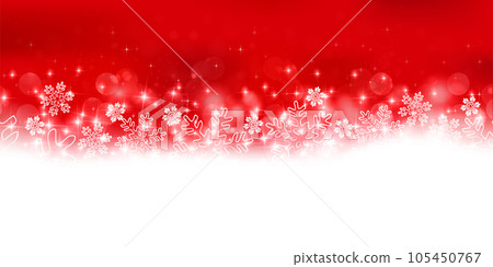 Snow Christmas winter sky background 105450767