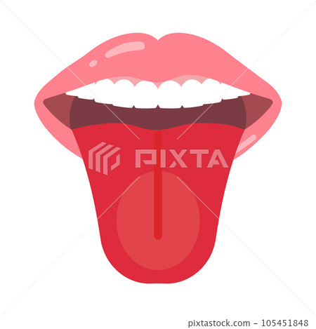 red tongue 105451848