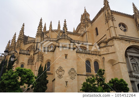 塞戈維亞大教堂在塞戈維亞西班牙 105452264