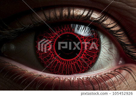 pattern on eyes 105452926