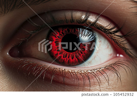 pattern on eyes 105452932