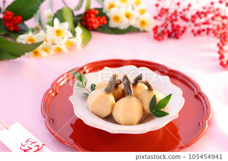 Simmered Kuwai, Simmered Jigo, Simmered Kuwai Simmered Kuwai, Simmered Jigo, Simmered Kuwai 105454941
