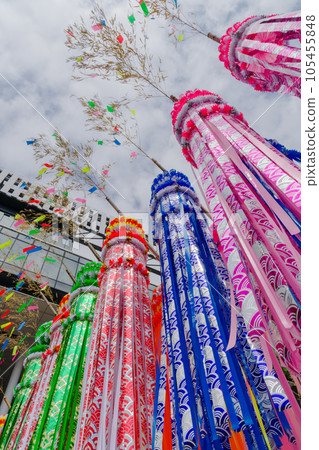 Ichinomiya Tanabata Festival (in front of Ichinomiya Station, Ichinomiya City, Aichi Prefecture) Ichinomiya Tanabata Festival (in front of Ichinomiya Station, Ichinomiya City, Aichi Prefecture) 105455848