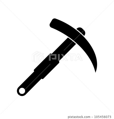 pickaxe icon vector pickaxe icon vector 105456073
