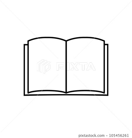 book icon vector book icon vector 105456261