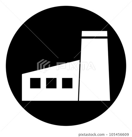 factory building icon vector factory building icon vector 105456609