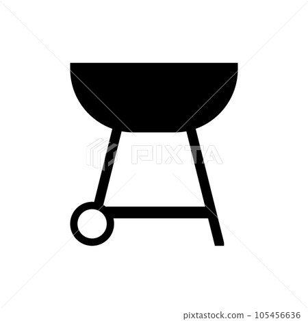 barbecue icon vector barbecue icon vector 105456636
