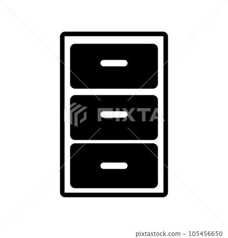 drawer icon vector drawer icon vector 105456650