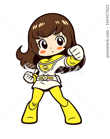 girl hero girl hero 105457022