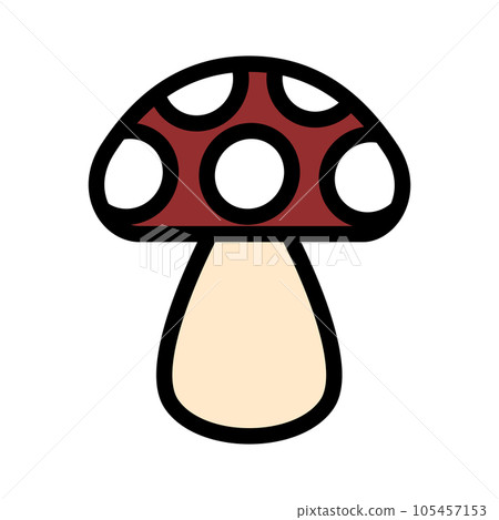 red poison mushroom flat red poison mushroom flat 105457153