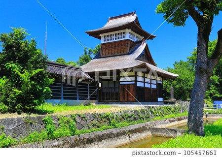 [富山縣]晴天的正光寺鼓堂 105457661