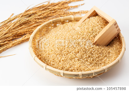 Brown rice Brown rice 105457898