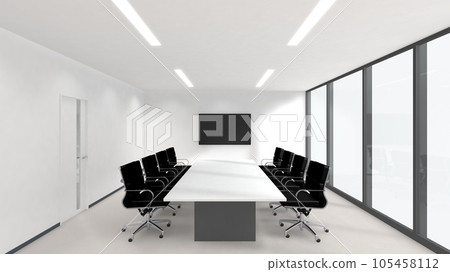 Conference room with outside light Conference room with outside light 105458112