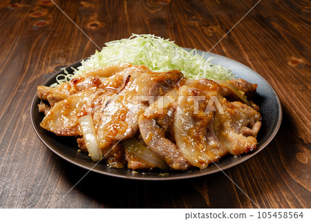 Grilled pork ginger 105458564