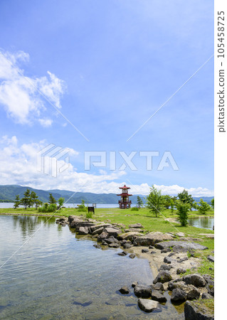 供奉著聖德太子像的洞爺湖浮禦堂 105458725