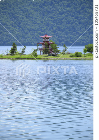 洞爺湖浮禦堂和中島 105458731