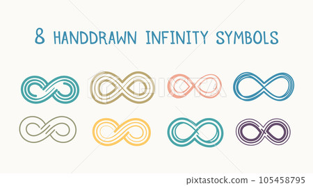 Infinity Symbols 105458795