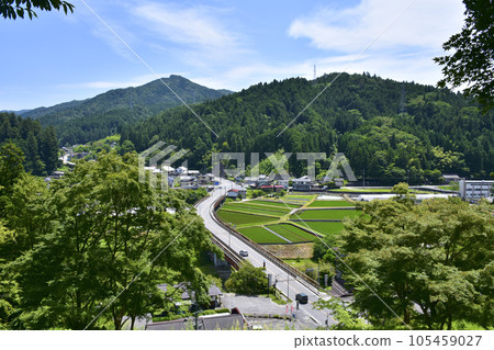 從武藏城遺址眺望愛知縣豐田市 從武藏城遺址眺望愛知縣豐田市 105459027