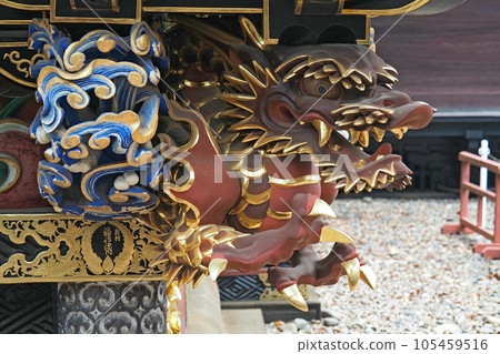 Sculpture of the main shrine of Menuma Shotenzan [Kumagaya City, Saitama Prefecture] 105459516