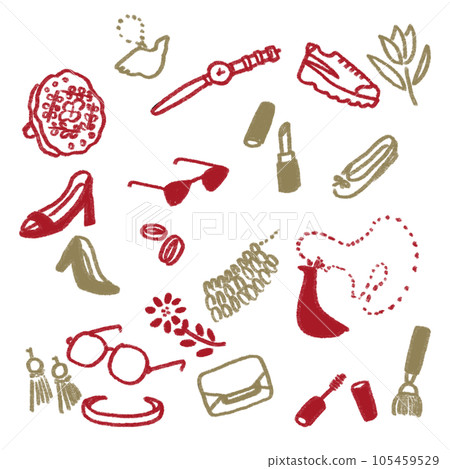 可愛的女性配飾 105459529