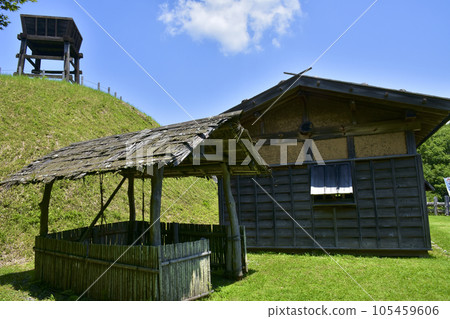 愛知縣豐田市栗谷城跡公園足助城 愛知縣豐田市栗谷城跡公園足助城 105459606