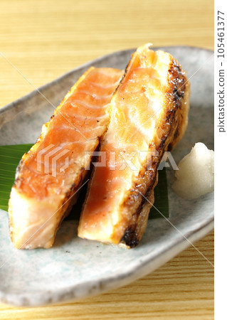 三文魚，三文魚，烤魚，harasu 105461377